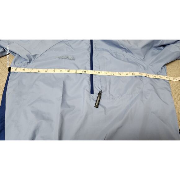 Columbia VTG Titanium LightWeight Waterproof  1/2 Zip Windbreaker Womens Med - Picture 5 of 11